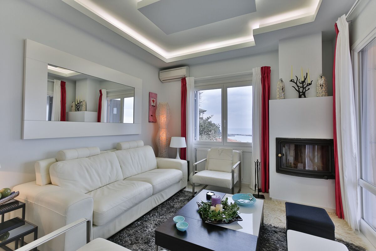 TV, fireplace, DVD player, stereo