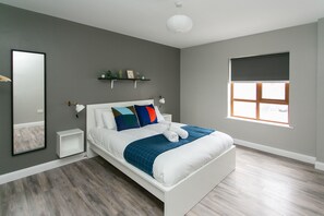 Departamento Premium, vista a la ciudad | Ropa de cama de alta calidad y decoración personalizada 