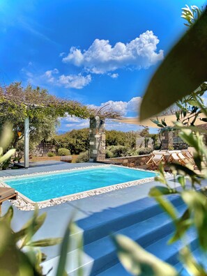 Outdoor pool, sun loungers - ๐๐๐๐๐๐ฅ๐ญ ๐๐ซ๐๐๐ฆ ๐๐ข๐ฅ๐ฅ๐, ๐๐๐ง๐ญ๐ ๐๐๐ซ๐ข๐ ๐ ๐ฆ๐ข๐ง ๐๐ซ๐จ๐ฆ ๐๐๐จ๐ฎ๐ฌ๐ (ฮฮฌฮฟฯ
ฯฮฑ)