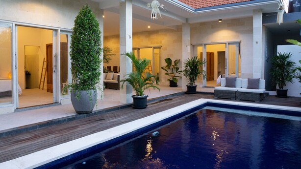 Villa, 3 Bedrooms | Front of property - Blue Passion Canggu Villa (Canggu)
