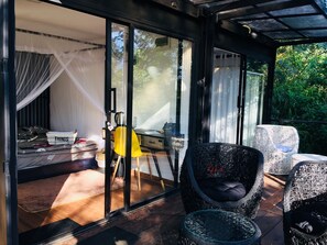 Exclusive Room, Mountain View | Terrace/patio - Area 4 eco cubes (Ella)