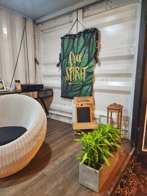 Front of property - Area 4 eco cubes (Ella)