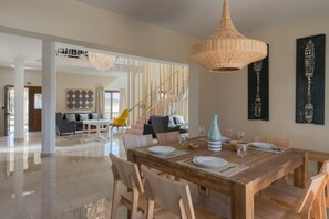 Dining - Evelyn Villa with private pool up to 10 (Αρχάγγελος)