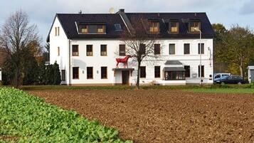 Façade de l’hébergement