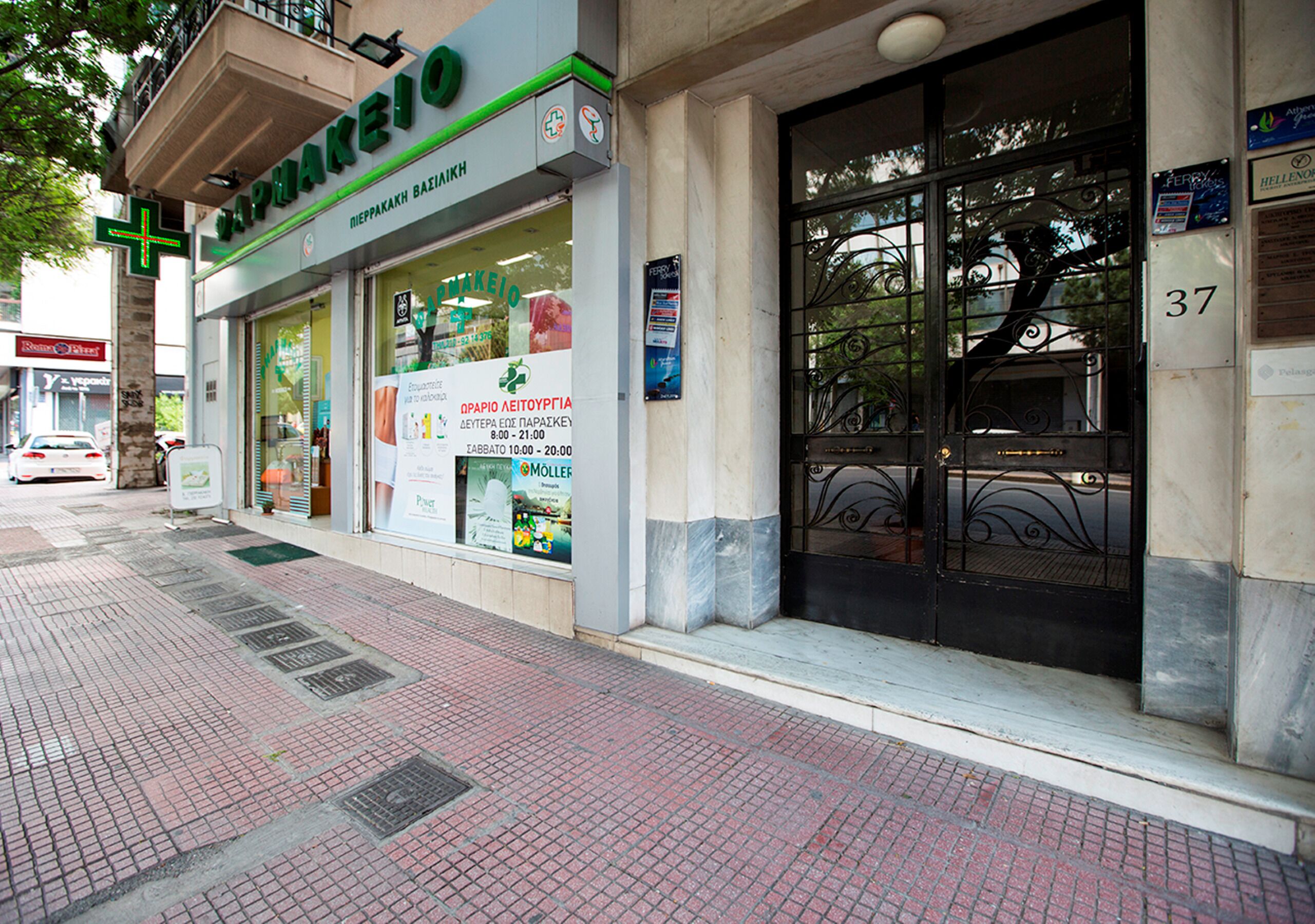 Details aan de buitenkant