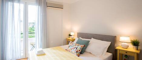 2 عدّة غرف نوم ومكواة/لوح كي وواي فاي مجانًا وملاءات أسرّة