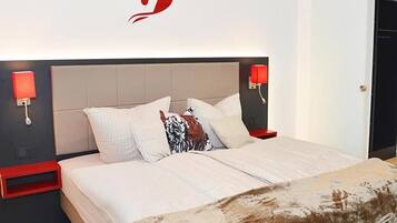 Schreibtisch, kostenloses WLAN, Bettwäsche, Rollstuhlgeeignet