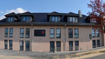 Fassade der Unterkunft