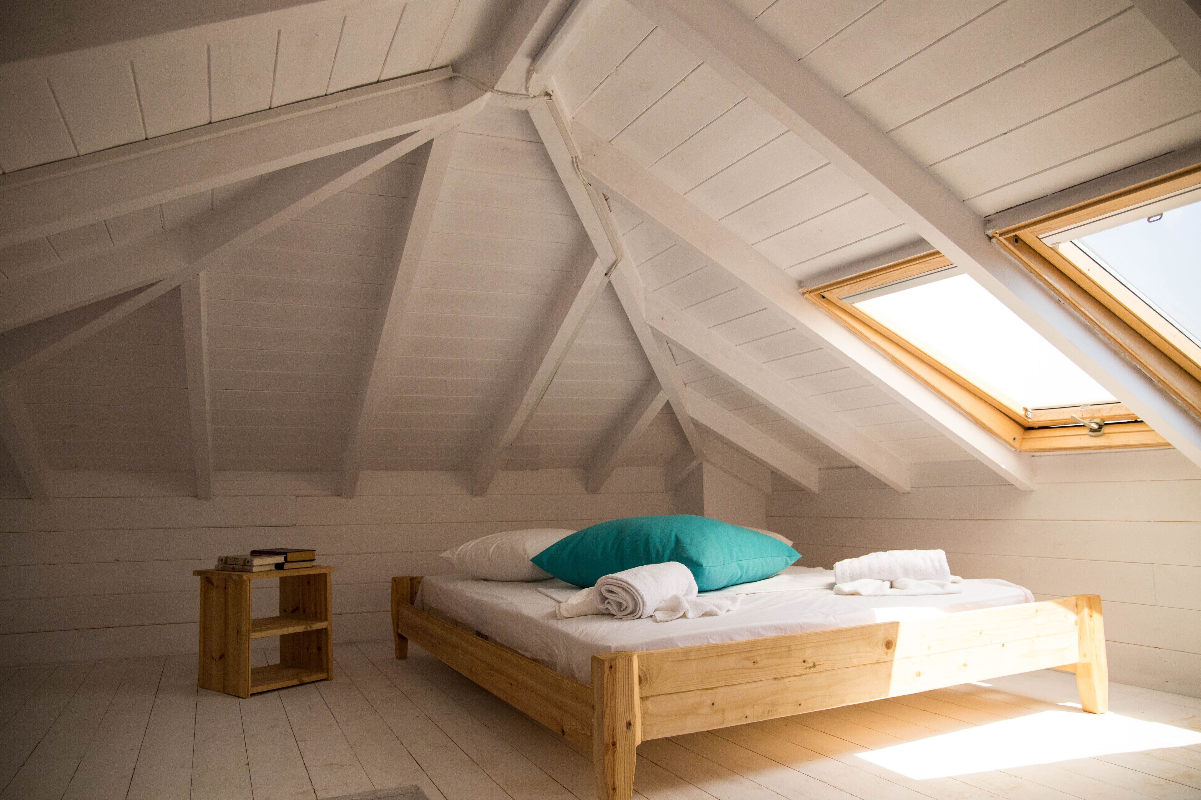 Attic bedroom