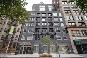 Façade de l’hébergement