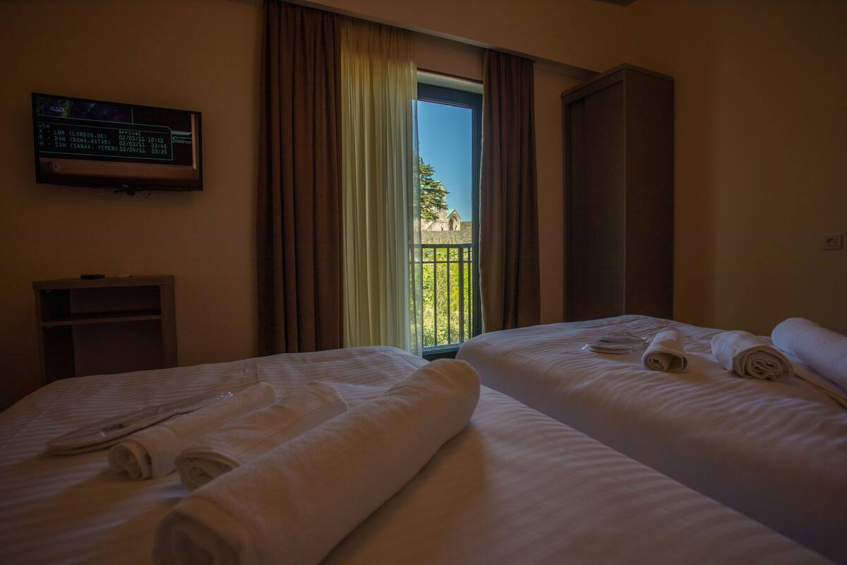 Camera Standard con 2 letti singoli, vista montagna (303) | 1 camera, biancheria da letto di alta qualità, minibar