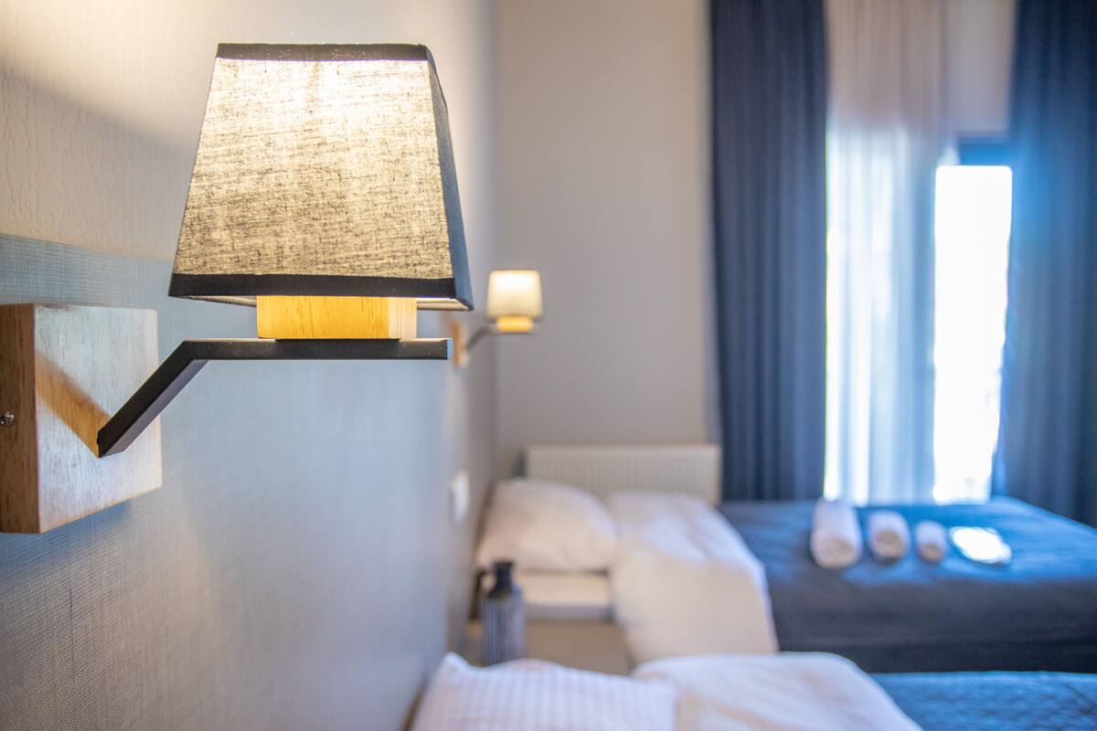 Camera Standard con 2 letti singoli, terrazzo (202) | 1 camera, biancheria da letto di alta qualità, minibar