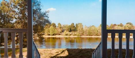 Chalet, 2 Bedrooms | Balcony view