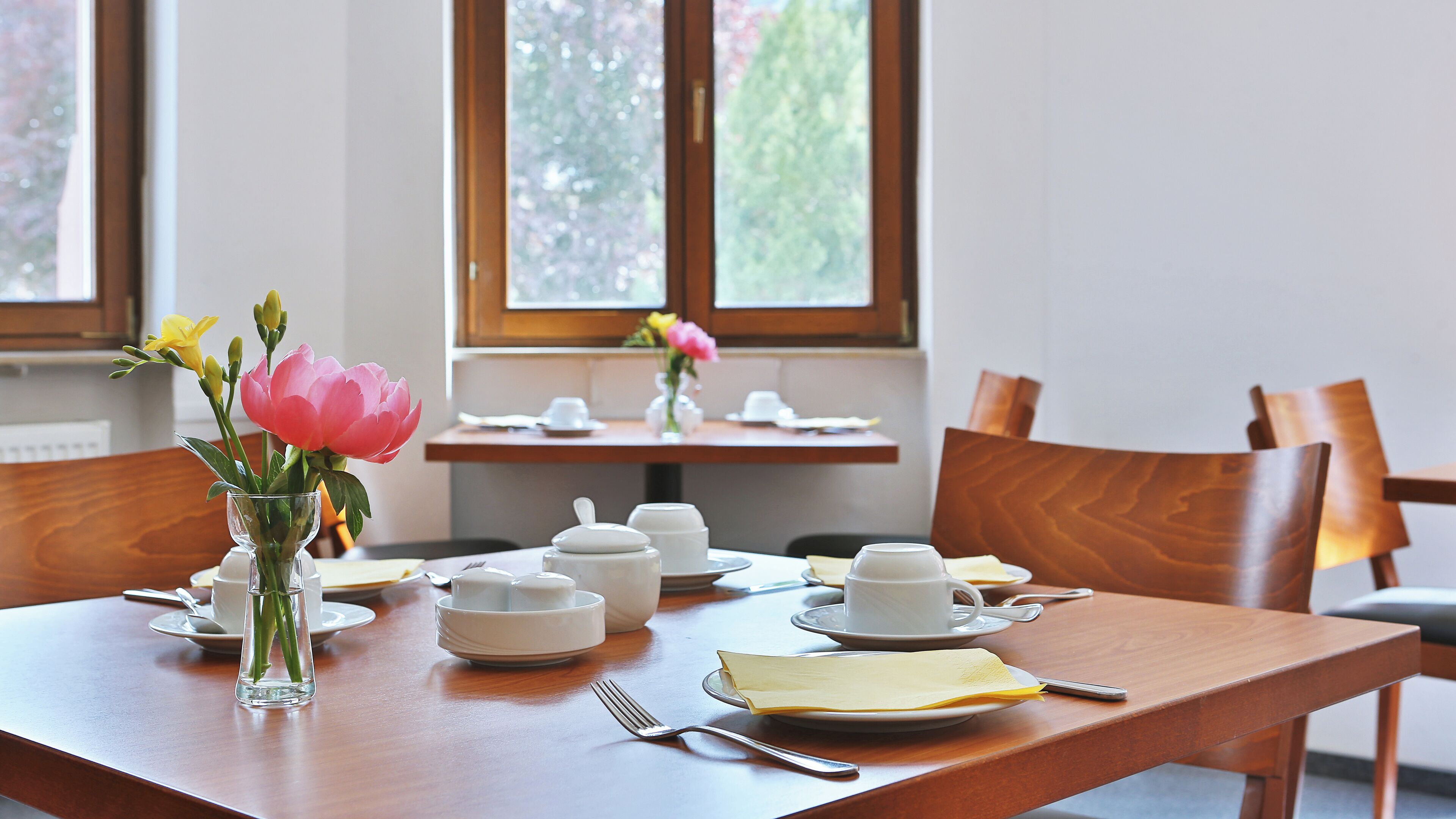 daily buffet breakfast (eur 12.90 per person)