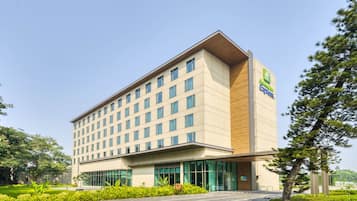 Voorkant van accommodatie