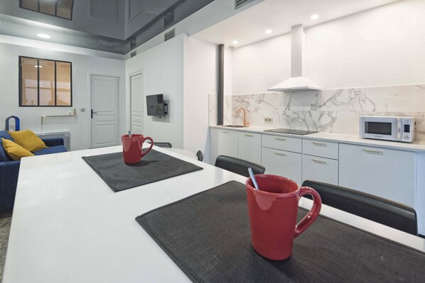 Comfort Apartment, 1 Double Bed with Sofa bed, Non Smoking | Living area | Smart TV, Netflix, first-run films, pay films