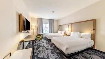 1 bedroom, desk, laptop workspace, blackout drapes