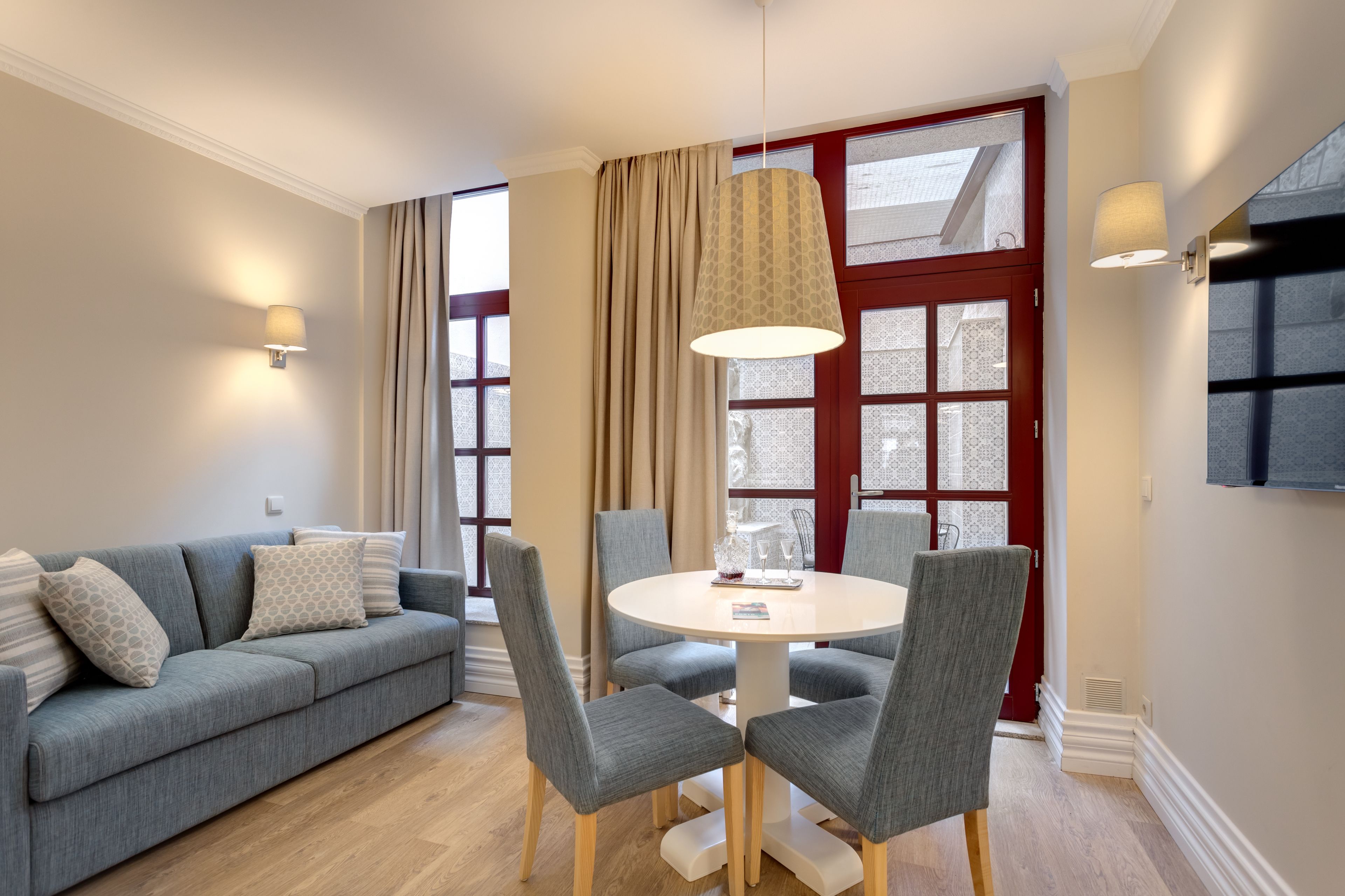 studio, terrace (groundfloor) | blackout curtains, soundproofing, iron/ironing board