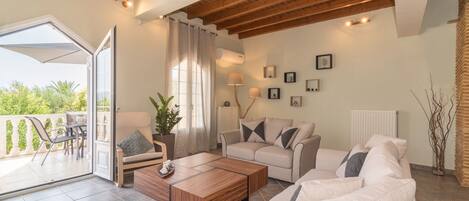 تلفزيون، مدفأة، مشغل دي في دي