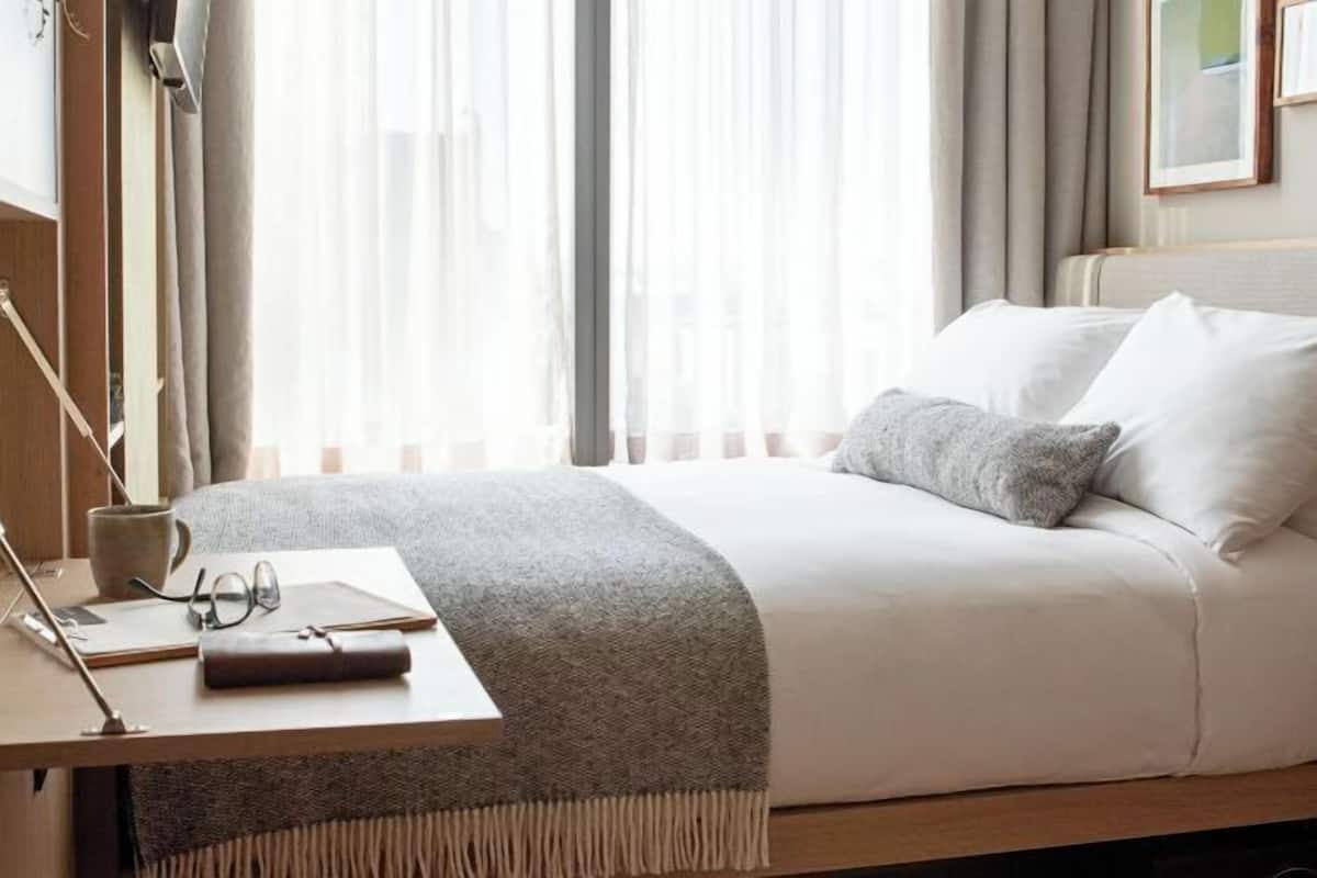 In-room safe, blackout curtains, soundproofing, free WiFi