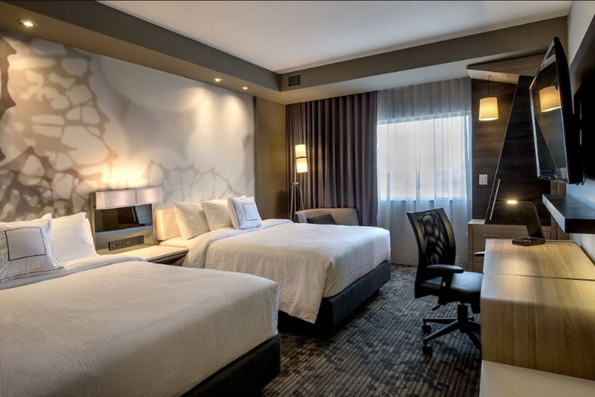 room, 2 double beds, non smoking | premium bedding, in-room safe, individually decorated