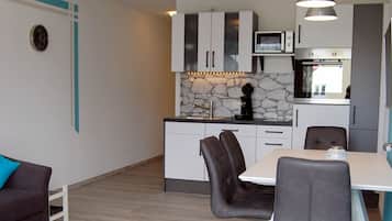 Appartement supérieur, patio