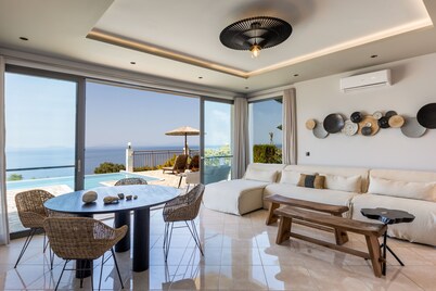 Villa with private pool - endless sea view / mountain view - Villa Di Capri