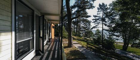 Façade de l’hébergement