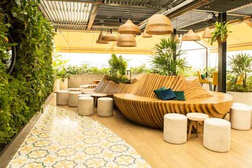 Terraza en la azotea