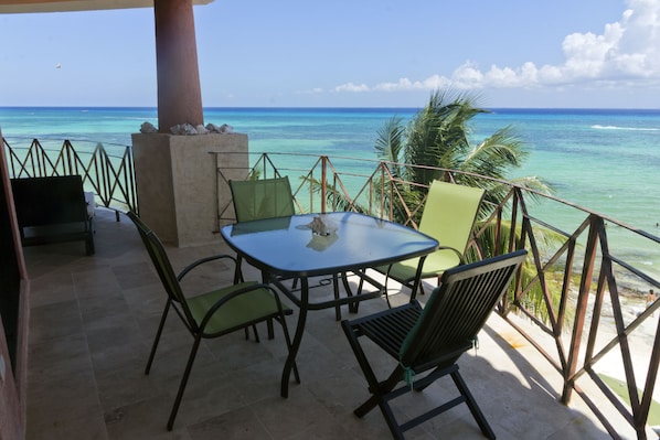 Superior Condo, Balcony, Ocean View (C3) | Terrace/patio