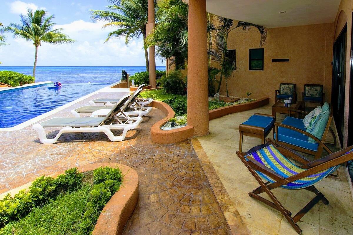 Superior Condo, Patio, Partial Ocean View (E1) | Terrace/patio
