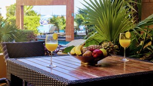 Terrace/patio - El Faro Condos by Your Best Getaway (Playa del Carmen)