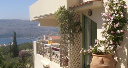 View to an unforgettable landscape, in touch with the Cretan nature