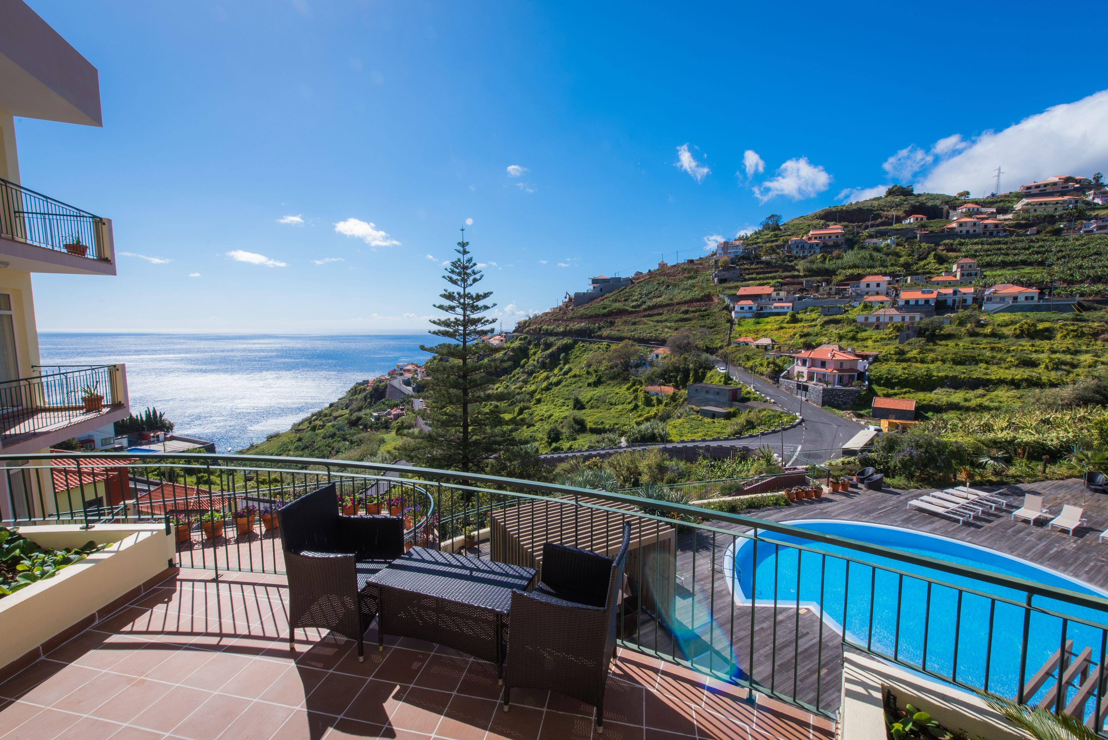 Vue depuis l’hébergement