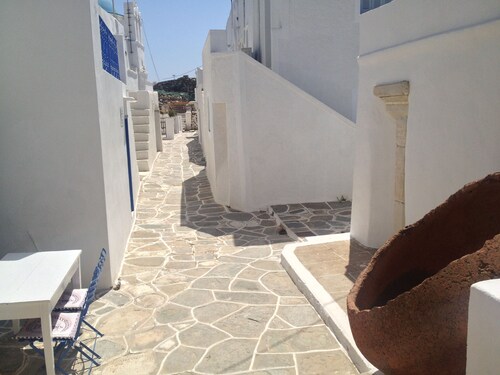 At the top of Kastro