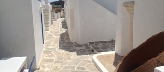 Traditionelle Wohnung auf dem Kastro-GroundFloor