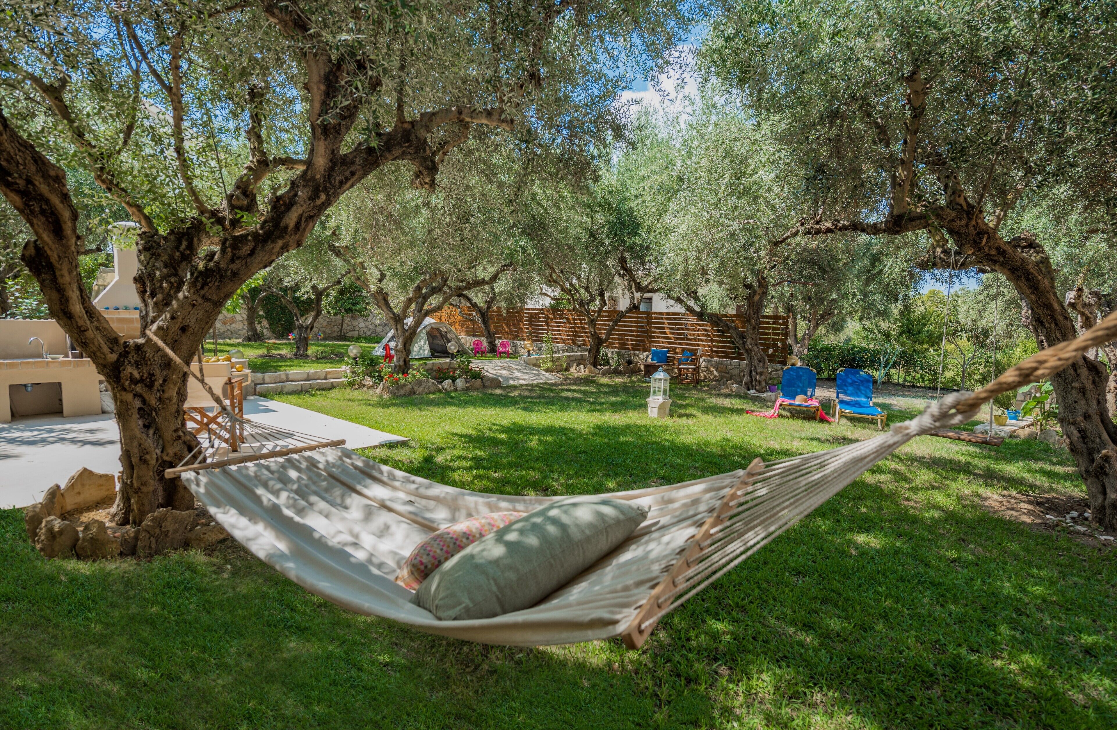 Overnattingsstedets uteområder