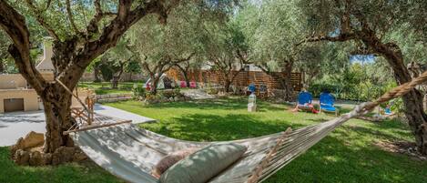 Overnattingsstedets uteområder