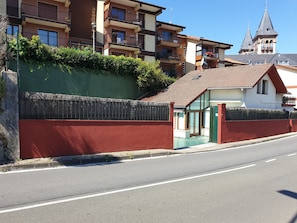 Fachada da propriedade
