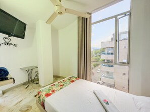Habitación individual estándar | Wifi gratis y ropa de cama