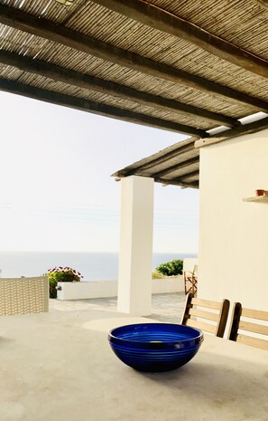 Terrace/patio - View house in Parikia Paros (Παρασπορος)