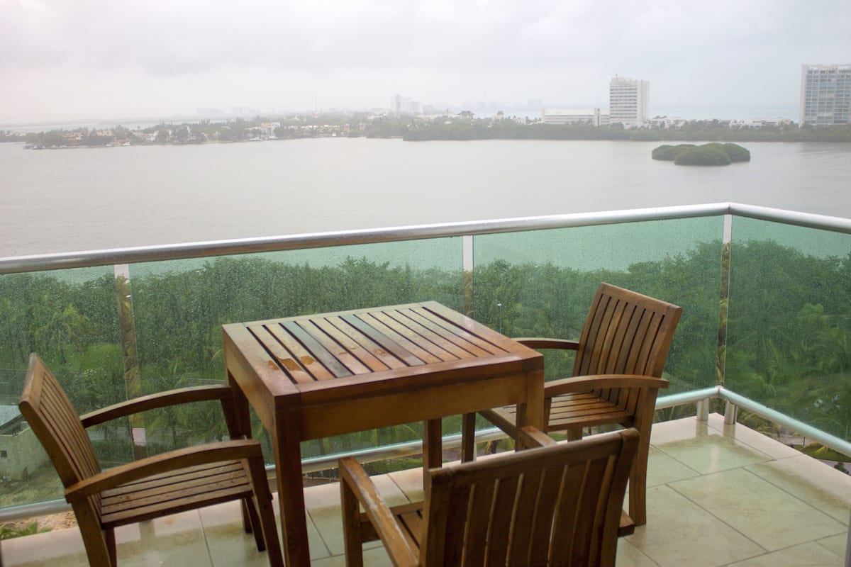 Camera Basic, vista laguna | Balcone