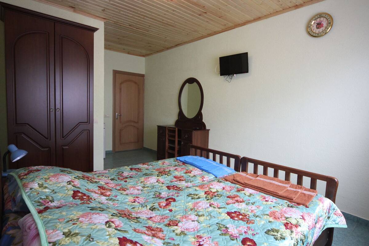 Economy-Apartment, Meerblick | Schreibtisch, laptopgeeigneter Arbeitsplatz, Verdunkelungsvorhänge