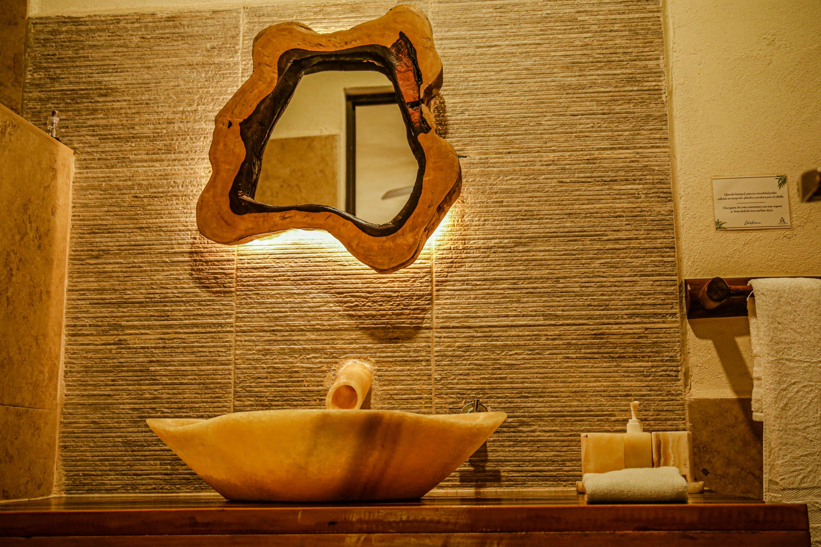 free toiletries, towels, soap, shampoo