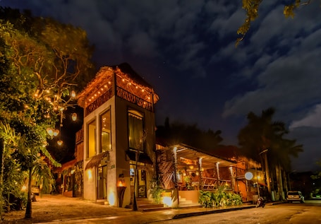 Front of property - evening/night