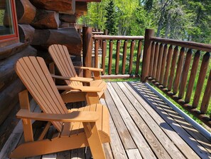 Balcony view - Aqua Log Cabins Resort (Mohawk)