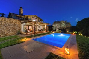 Pool - Blue & Green View Villa in Sgourou (C627+FV6 Rodos, Greece)