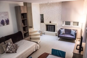 1 makuuhuone, silitysrauta/-lauta, ilmainen Wi-Fi, vuodevaatteet