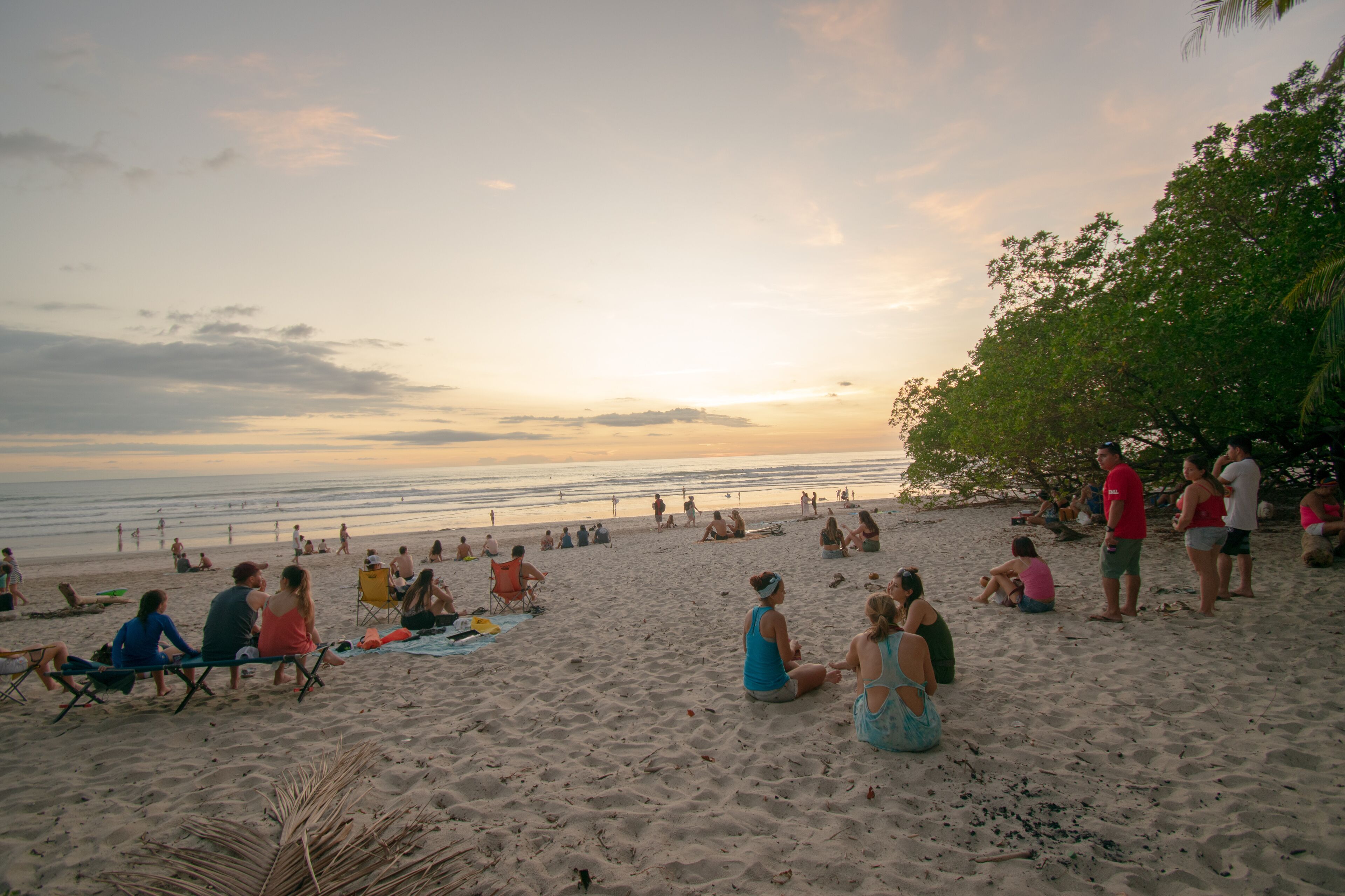 Beach nearby, white sand