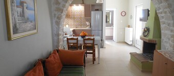 Village house close to nice beaches of grete.
